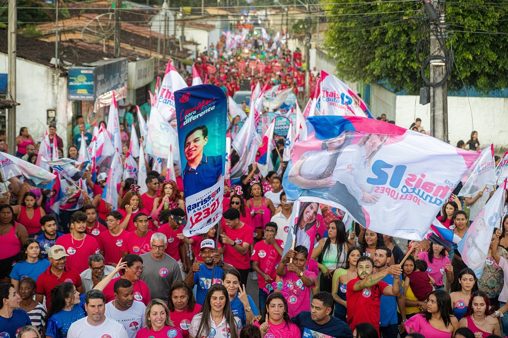 Ao lado do povo, Thais reafirma compromisso de “fechar as torneiras do Pilar”