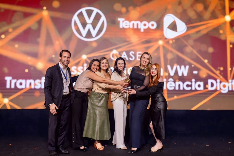 Tempo é premiada no Smart ustomer com case inovador em parceria com Volkswagen 
