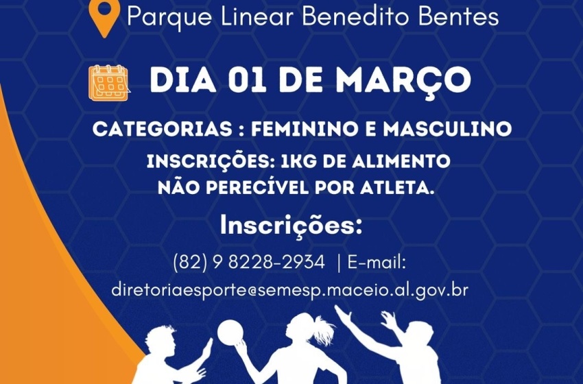 Prefeitura abre inscrições para torneio de queimado