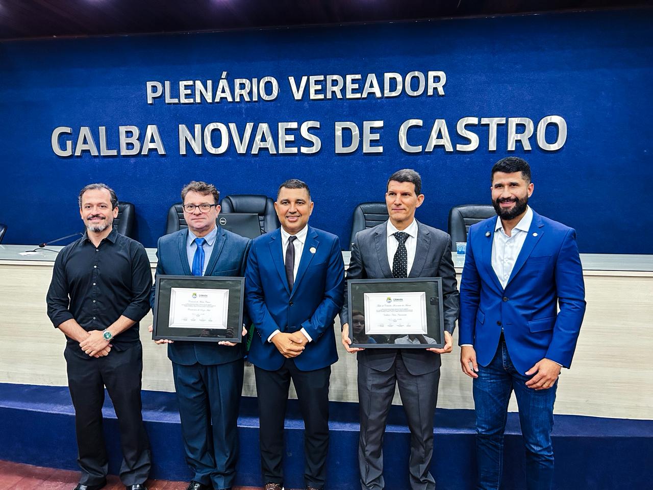 Câmara faz homenagem a gestores das áreas de Trânsito e de Convívio Social em Maceió