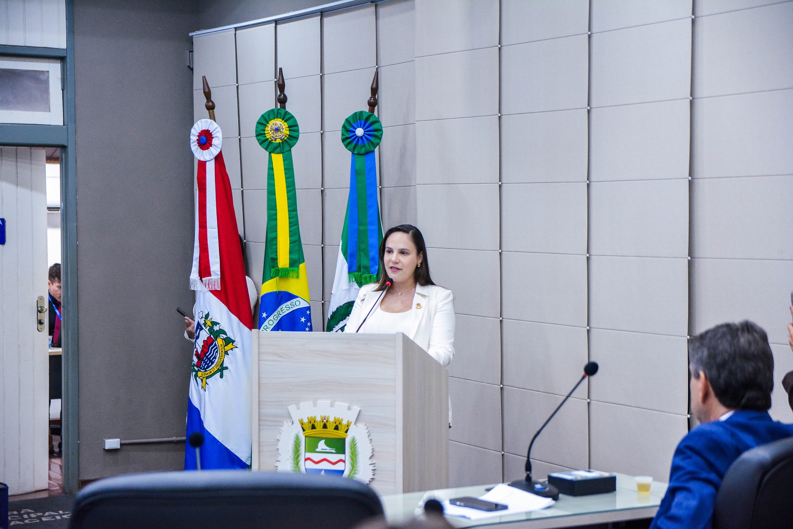 Vereadora apresenta emendas ao PLDO e destaca ações prioritárias nas áreas da educação e saúde